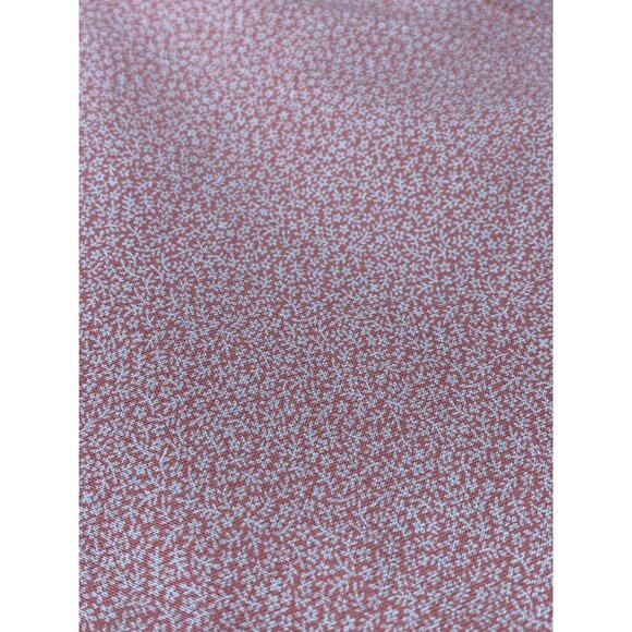 Vintage Springs Industries Light Orange & Orange Calico Print Fabric 1/2 yard Se - Picture 3 of 4